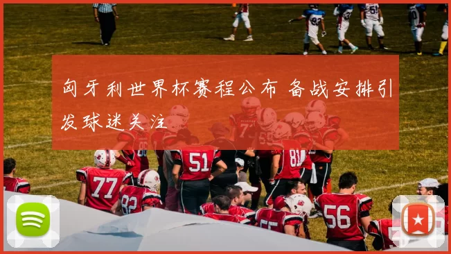 匈牙利世界杯赛程公布 备战安排引发球迷关注