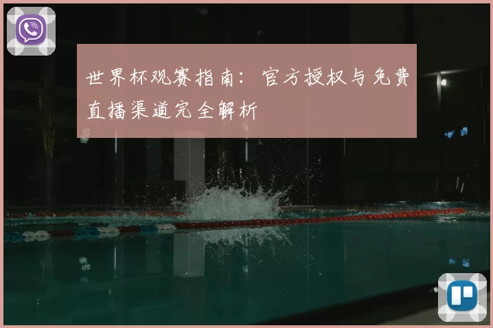 世界杯观赛指南：官方授权与免费直播渠道完全解析